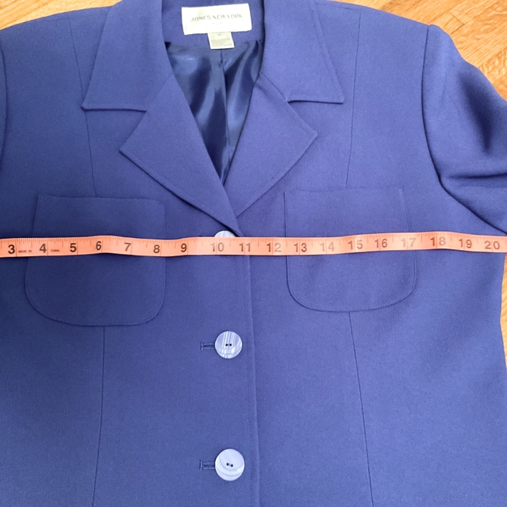 Jones of NY size 12 Women’s Violet Purple Suit - Picture 5 of 12